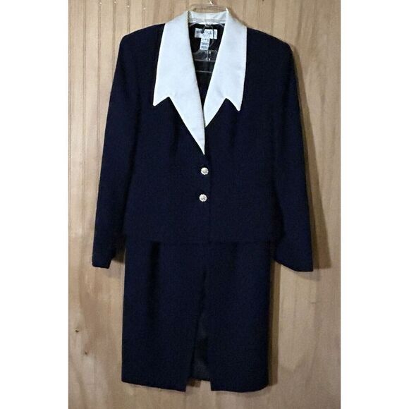 Saville Dresses & Skirts - Saville 2 Piece Skirt Suit Set Blazer & Skirt Women's Size 6